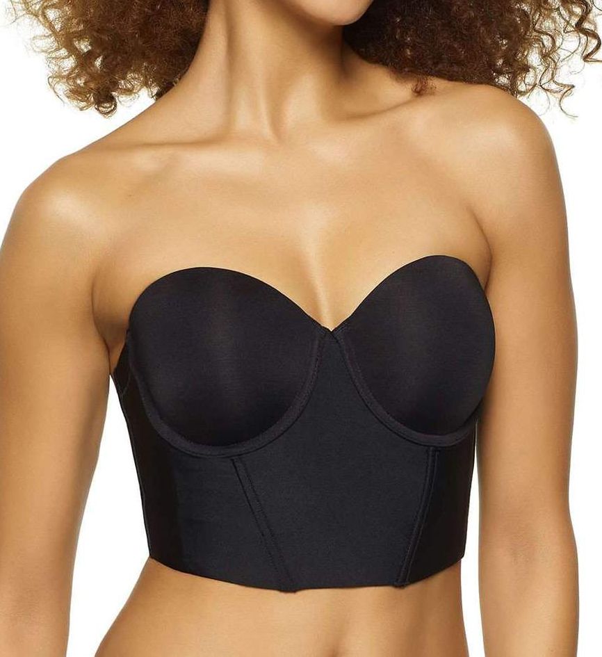 bra with silicone back