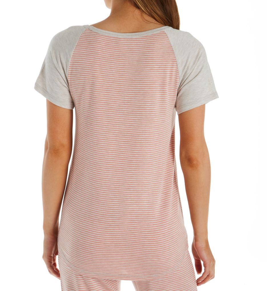 Camilla Stripe Terry V-Neck Tee