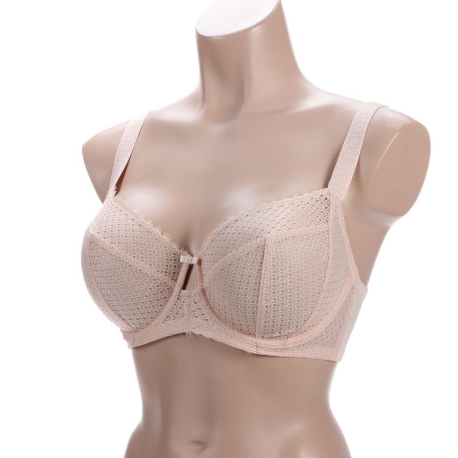 Paramour 115048 Dahlia 4-Section Cup Geo Lace UW Bra 42DD