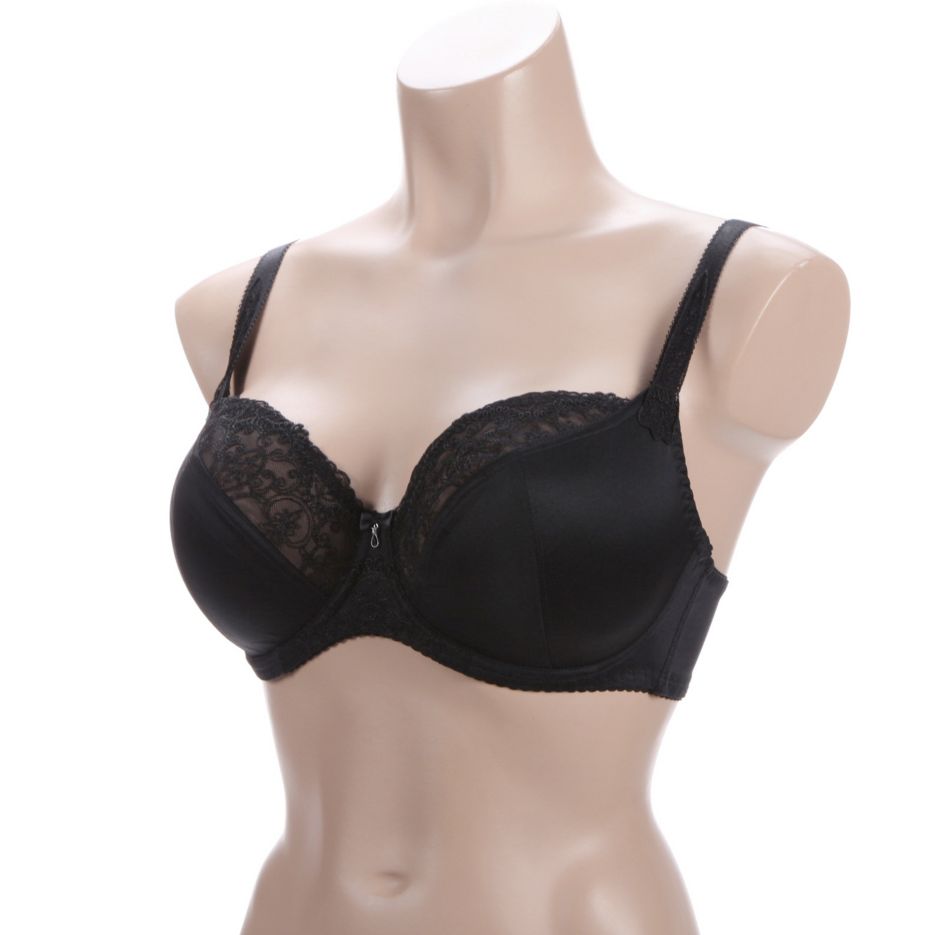 Fit Fully Yours Veronica Multi-Part Full Coverage Bra, Black