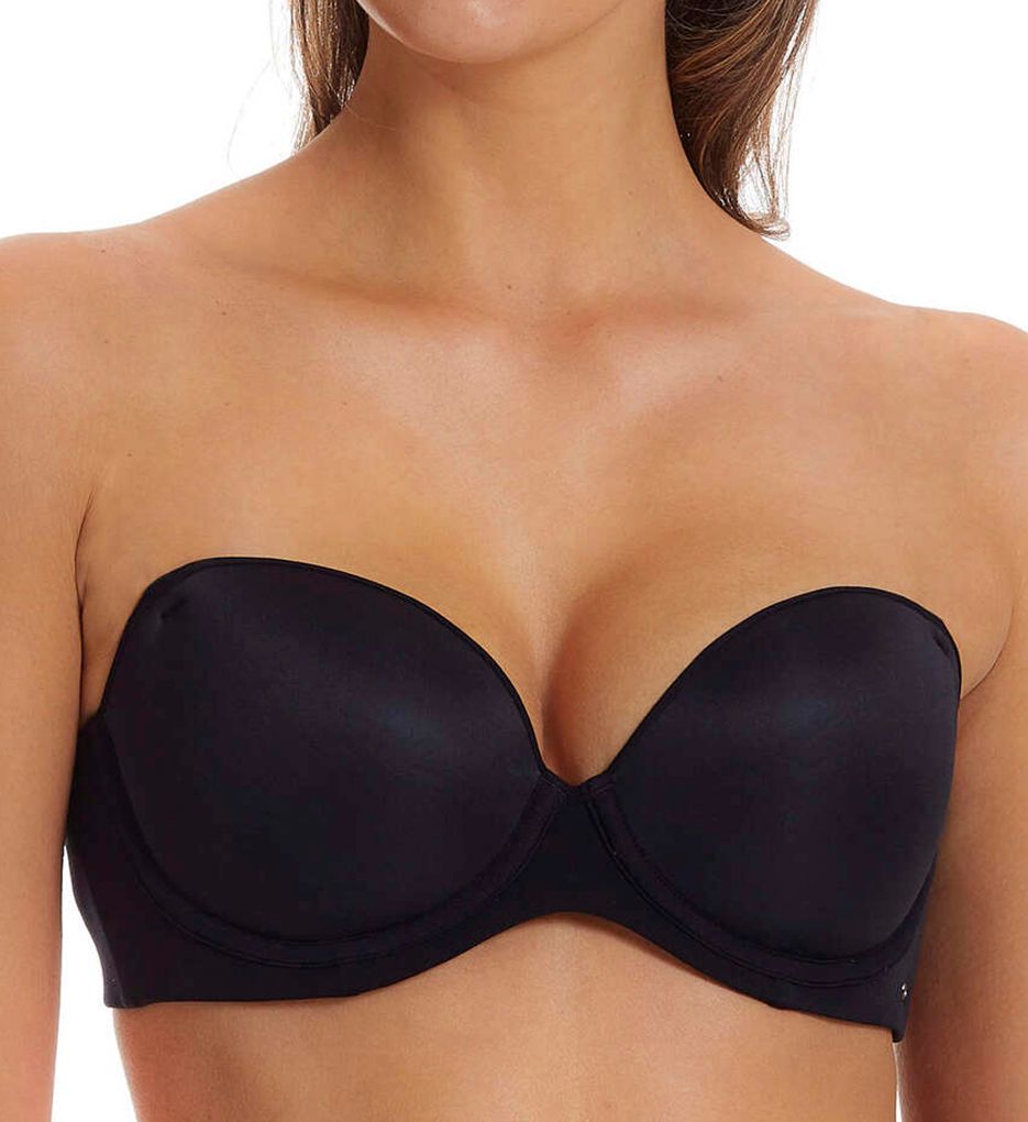 Memory Strapless 4 Way Convertible Bra Black 36D by fine lines