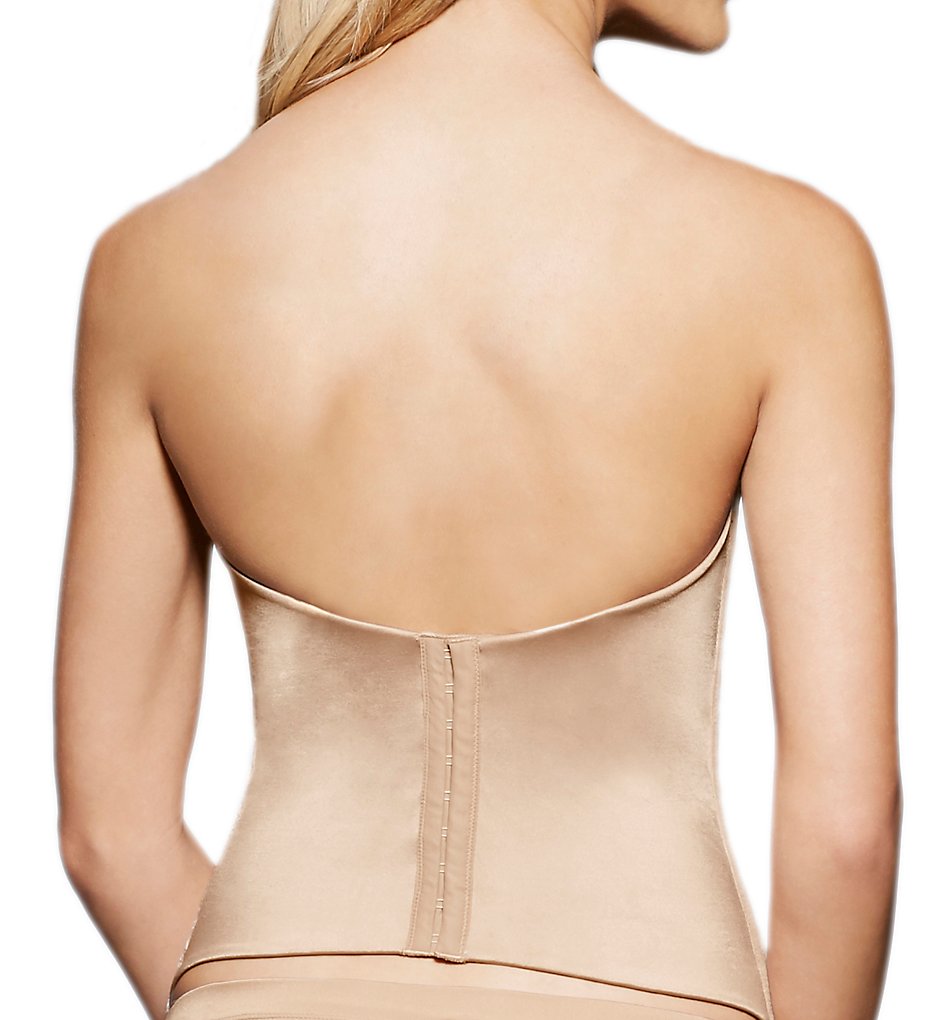 fine lines - fine lines RL132 Low Back Strapless Convertible Bustier (Nude 32B)