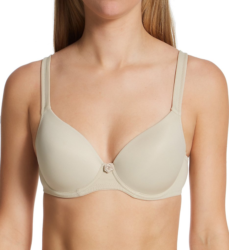 Fit Fully Yours >> Fit Fully Yours B1002 Smooth Molded Sweetheart Underwire Bra (Fawn 32G)