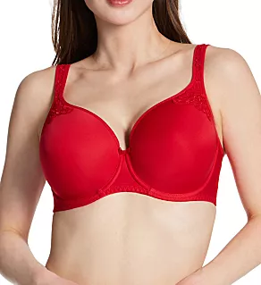 Maxine Contour Underwire Bra Hot Red 30D