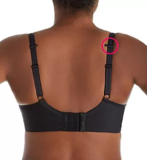 Elise Molded Convertible Bra Black 30C