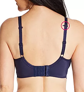 Elise Molded Convertible Bra Navy Blue 32D