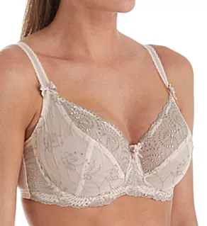 Nicole Sheer Lace Bra Cloud Pink 30C