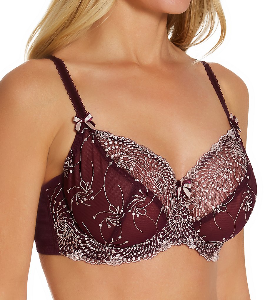 Fit Fully Yours (2405386): Fit Fully Yours B2271 Nicole Sheer Lace Bra (Winter Blossom/Lilac 44J) Fit Fully Yours (2405386): Fit Fully Yours B2271 Nicole Sheer Lace Bra (Winter Blossom/Lilac 44J)
