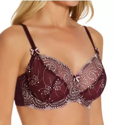 Nicole Sheer Lace Bra Winter Blossom/Lilac 30C