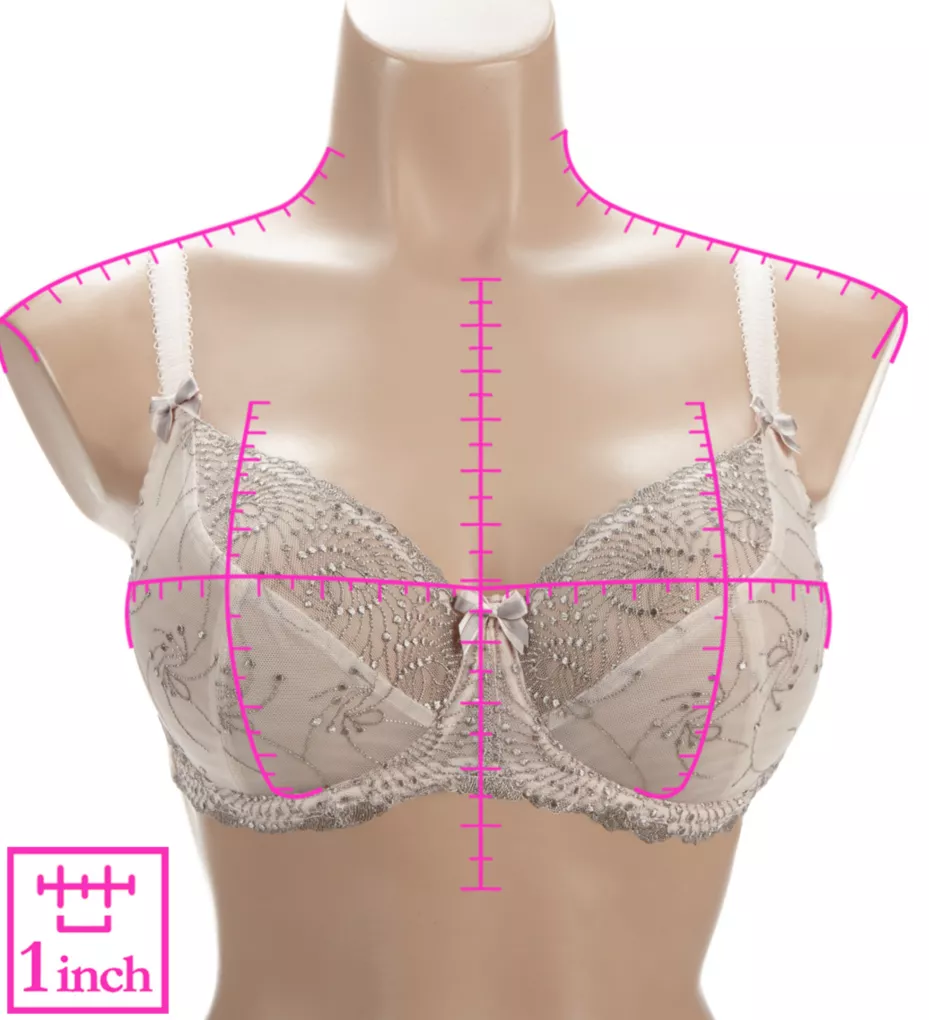 Fit Fully Yours Nicole Sheer Lace Bra B2271 - Image 3