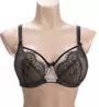 Red Ava See-Thru Lace Bra