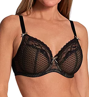 Jade Lace Bra Black 30C