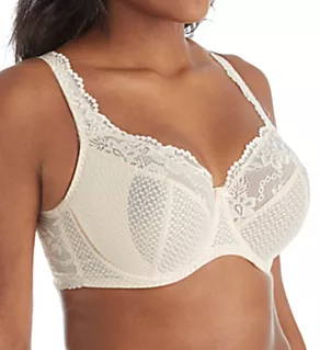Serena Lace Multi-Part Underwire Bra Soft Nude 30C