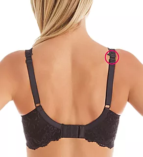 Serena Lace Multi-Part Underwire Bra Navy 42D