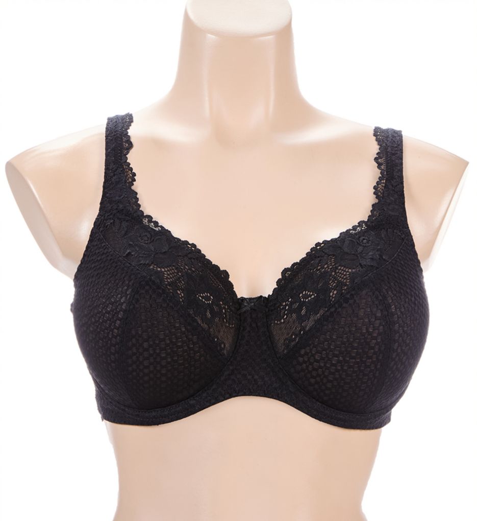 Apearin - Lace Trim Wireless Bra / Panty / Set