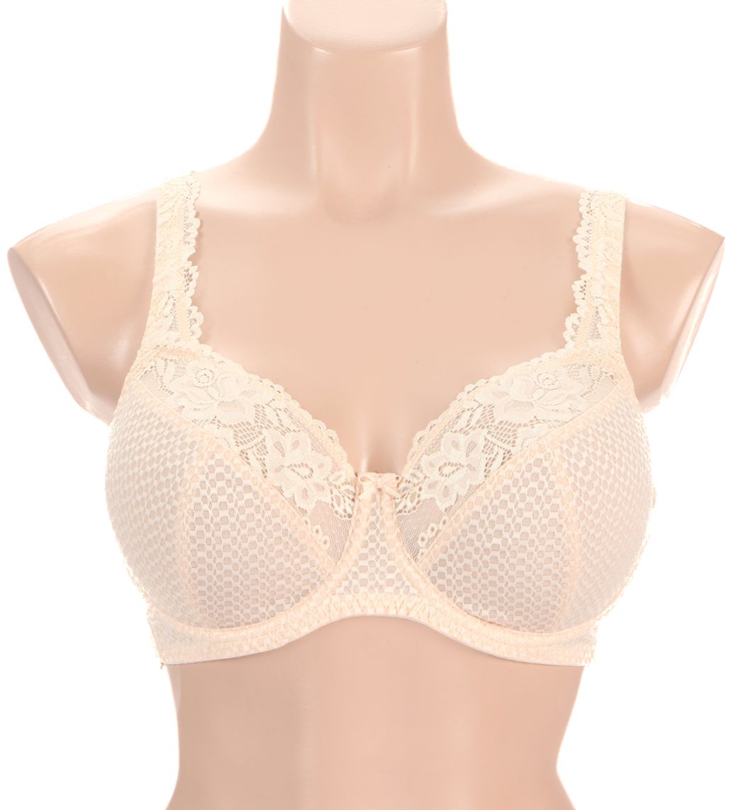 Fit Fully Yours Serena Lace Multi-Part Underwire Bra Soft Nude 34DD  - Image 1