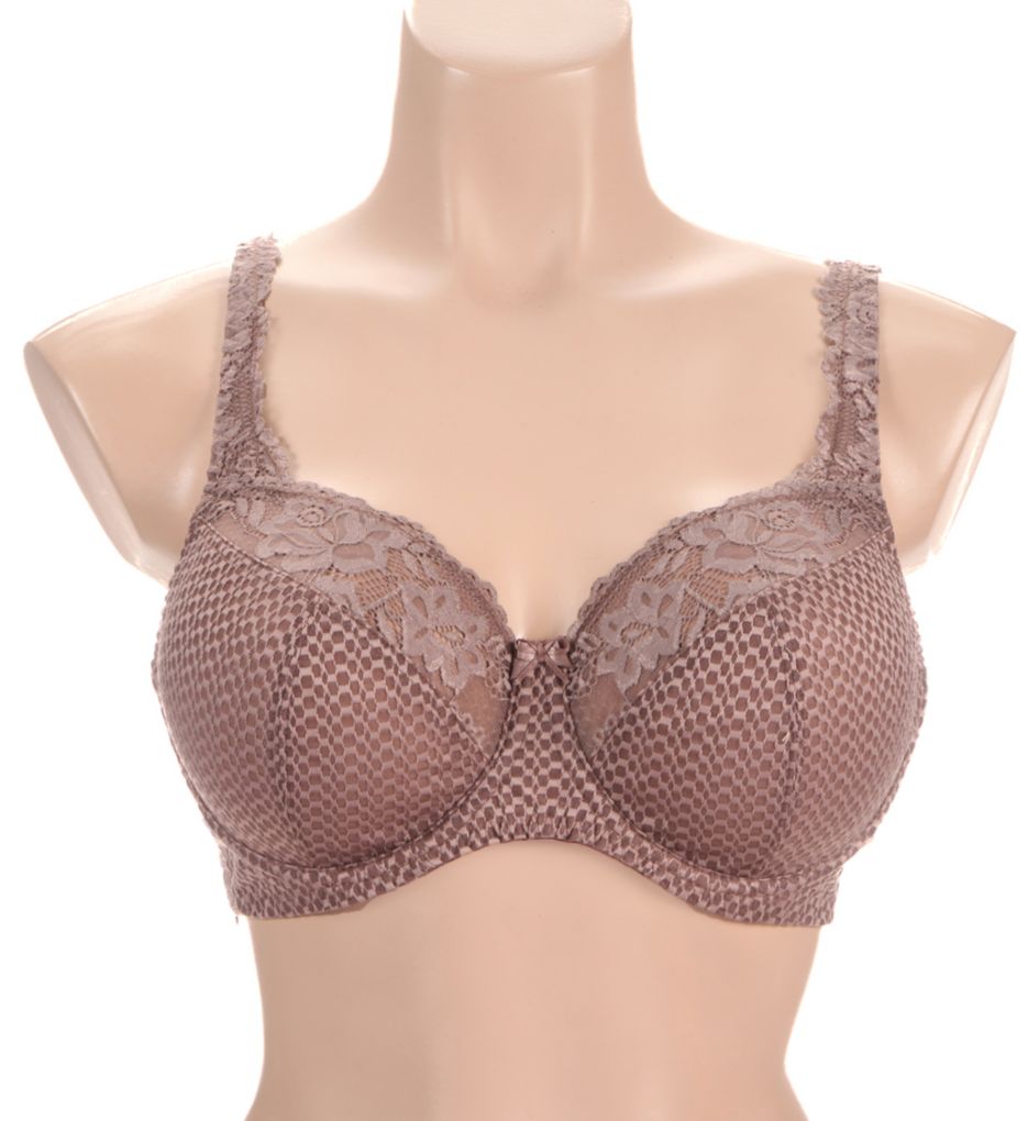 Fit Fully Yours Serena Lace Multi-Part Underwire Bra Taupe 42C  - Image 1