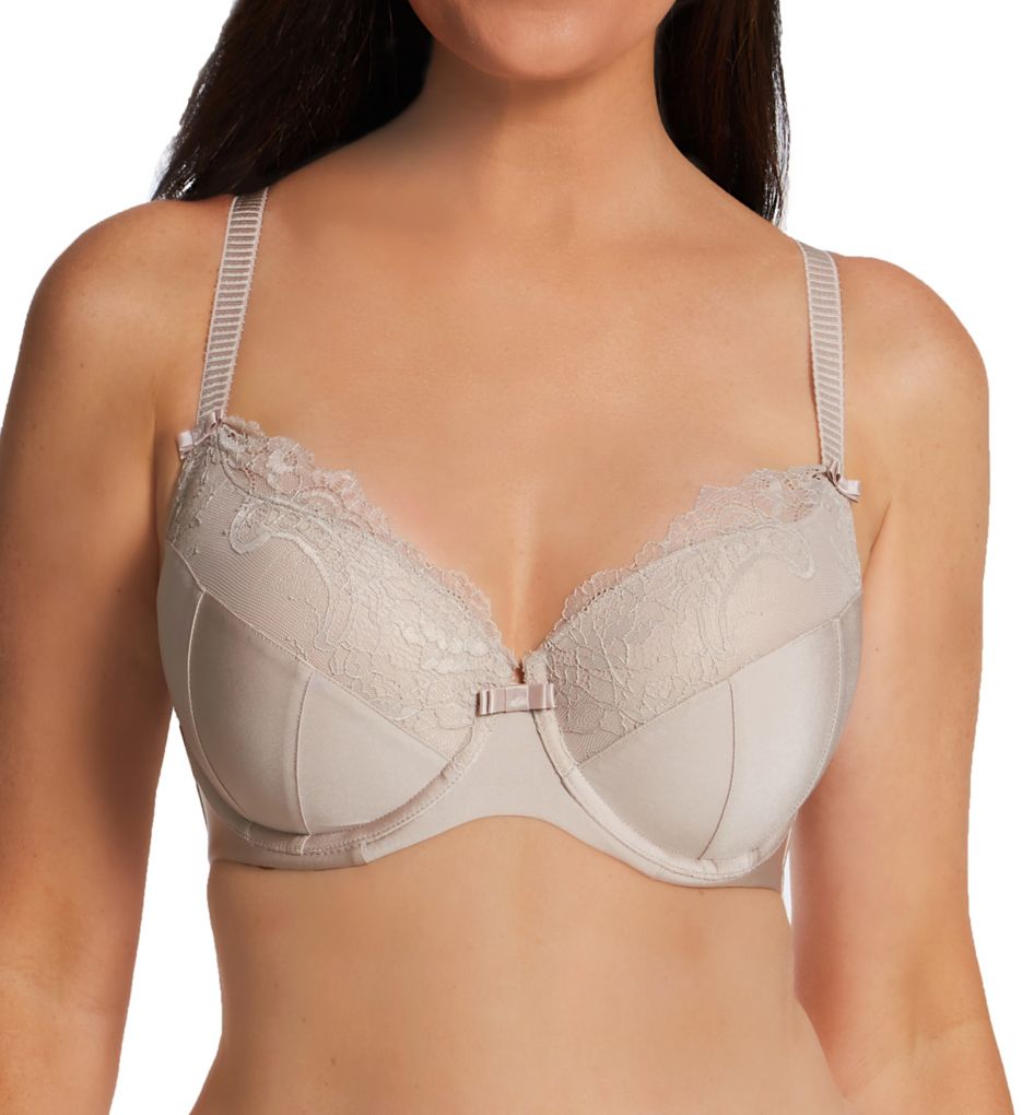 Buy A-GG Boudoir Collection White Scallop Lace Underwired Bra 40B, Bras