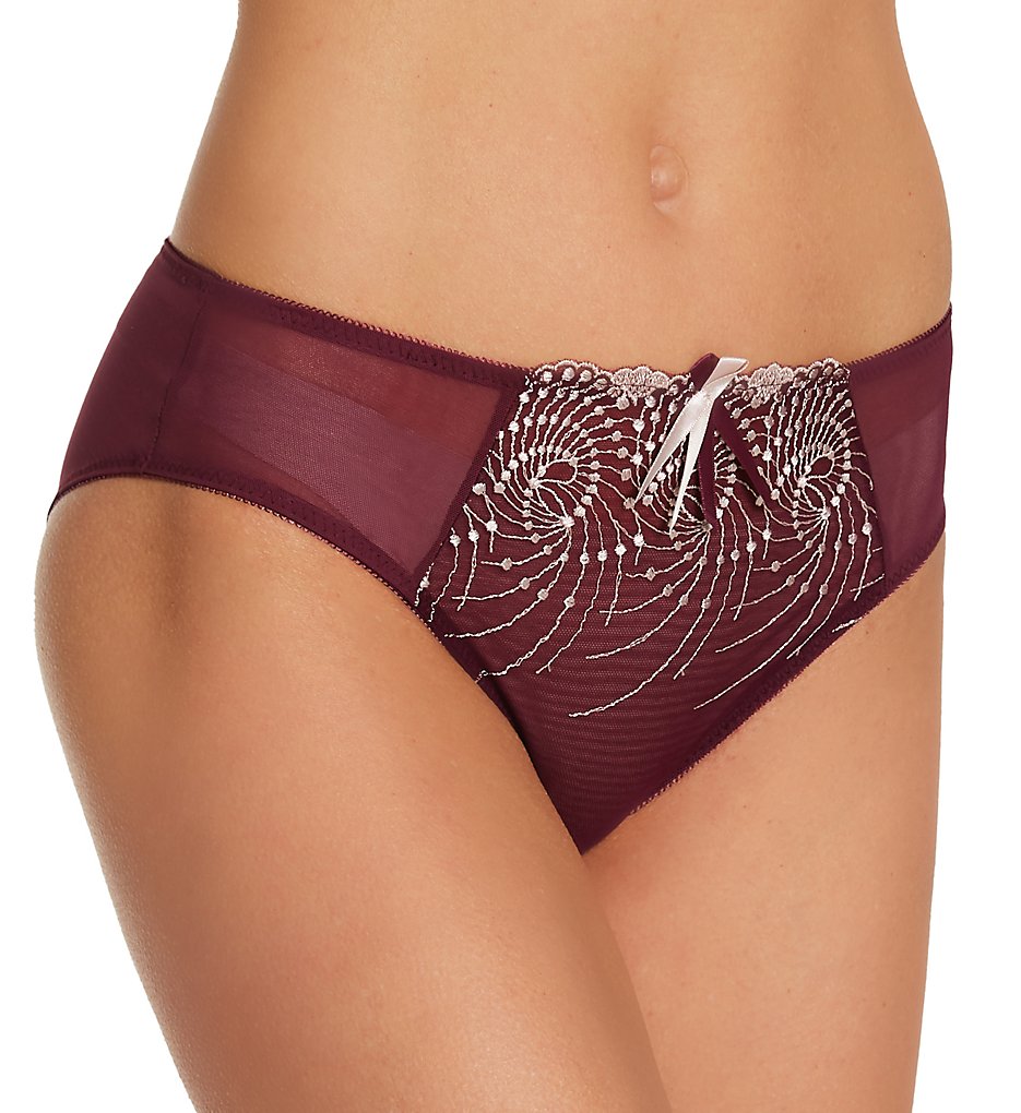 Fit Fully Yours - Fit Fully Yours U2272 Nicole Bikini Panty (Winter Blossom/Lilac XL)