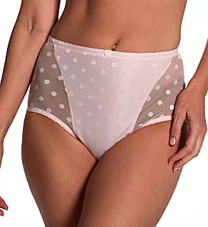 Carmen High Waist Brief Panty Blush XL