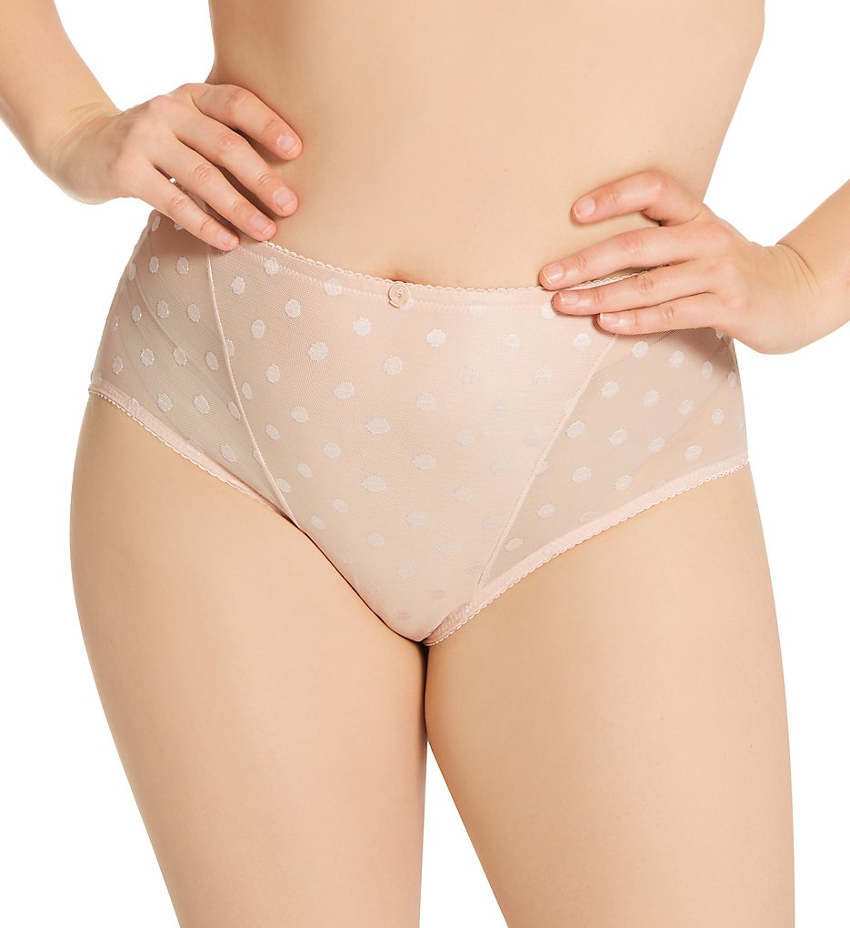 Fit Fully Yours - Fit Fully Yours U2493 Carmen High Waist Brief Panty (Rosy Beige XL)