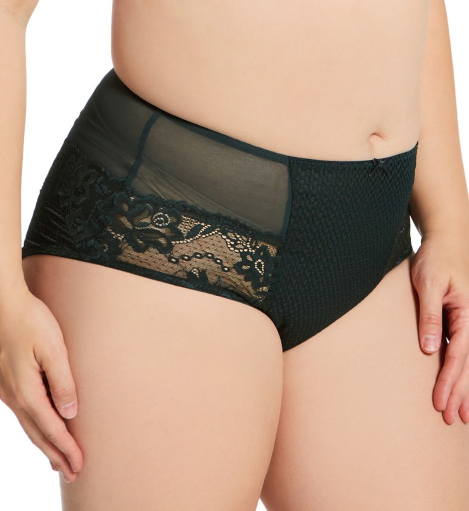 Serena Brief Panty Forest Green L by Fit Fully Yours