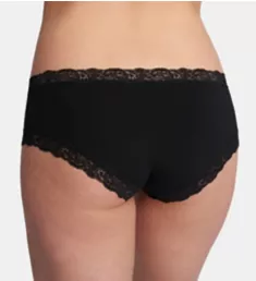 Iconic Lace Boyshort Panty Black S