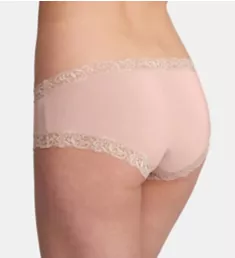 Iconic Lace Boyshort Panty Seashell XL