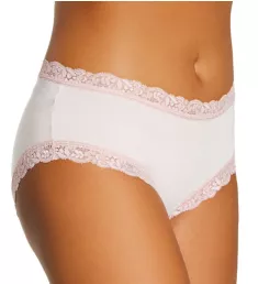 Iconic Lace High Waist Boyshort Panty Peonies/Rosewood XL