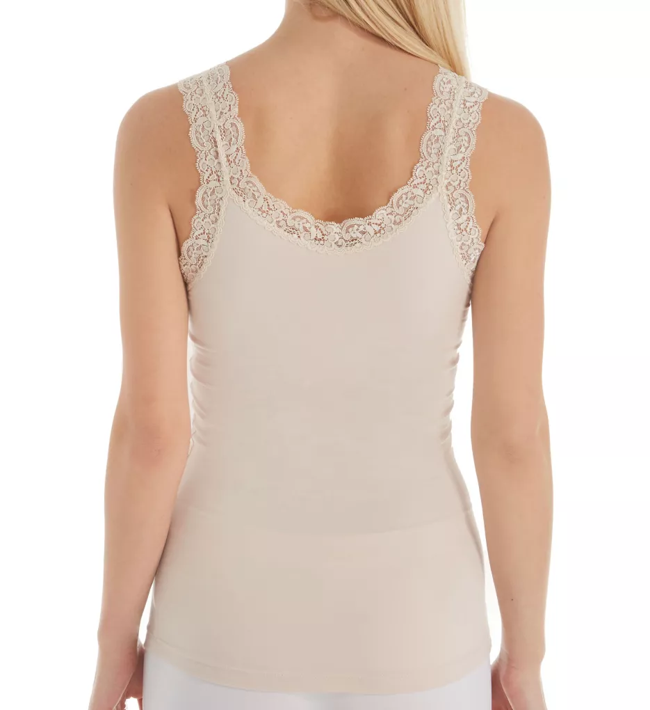 Iconic Lace Camisole with Shelf Bra Champagne M