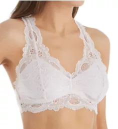 Belle Epoque Lace T-Back Bralette Morning Glow S/M