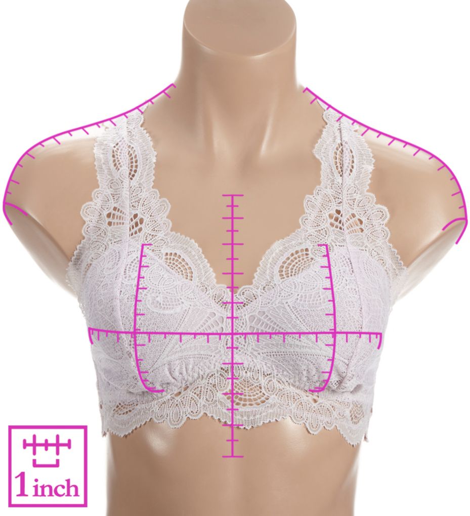 Belle Epoque Lace T-Back Bralette Morning Glow S/M by Fleur't