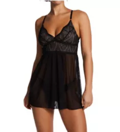 Babydoll Set With Matching Thong