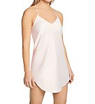 Victoria Charmeuse Chemise with Lace