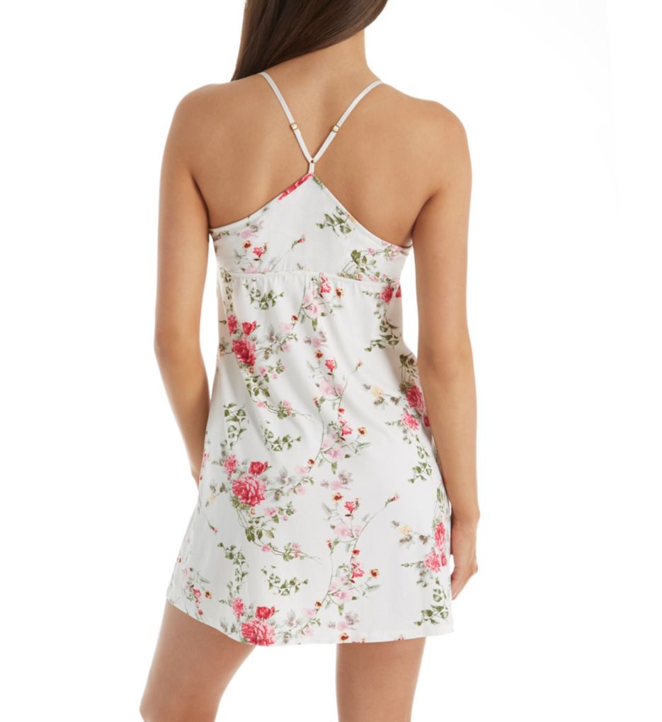 Aria Knit Print Chemise with Lace