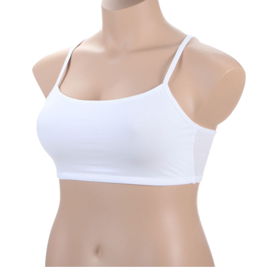 Spaghetti Strap Short Bra - 3 Pack