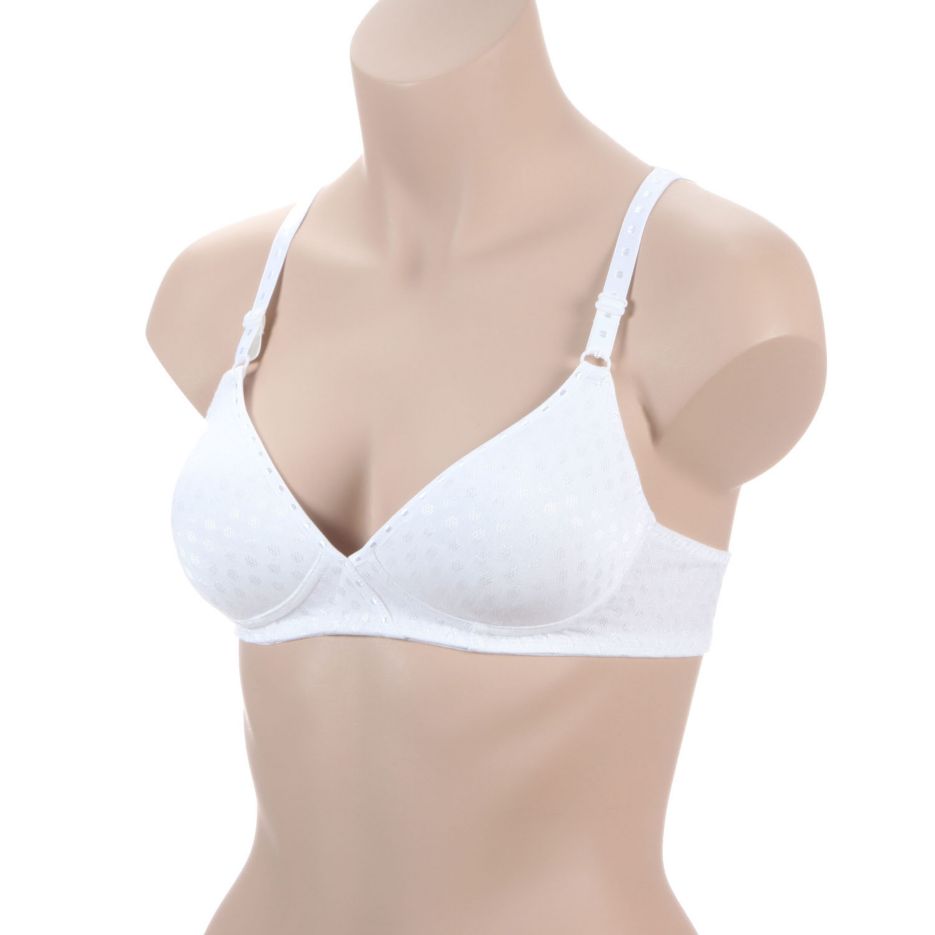 Casual Essentials Lined Jacquard Wire-Free Bra