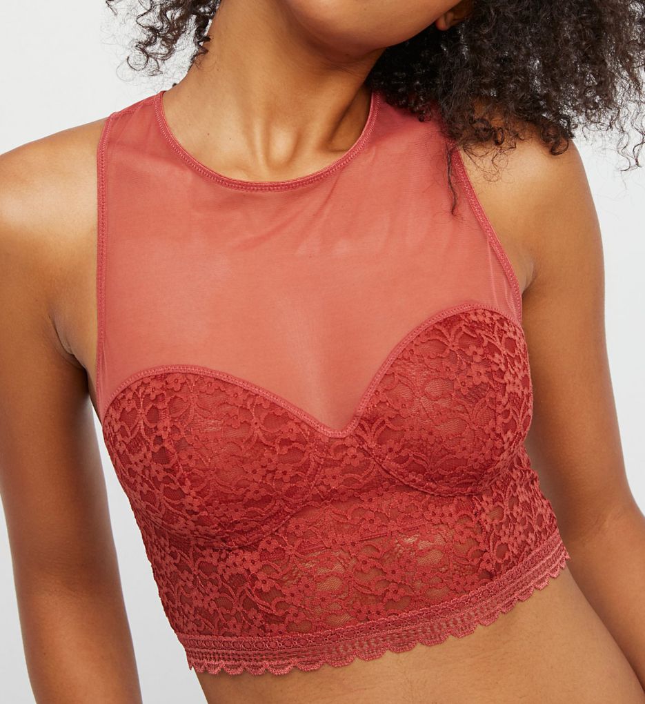 Stay with Me High Neck Racerback Bralette