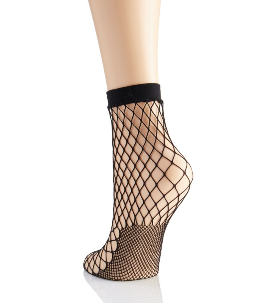 Sugar Sugar Fishnet Ankle Sock-bs