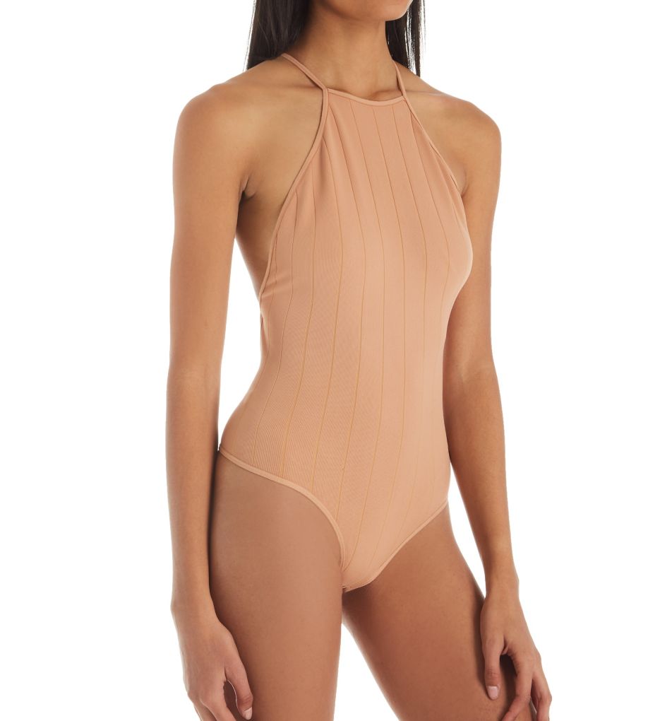 Bridget High Neck Low Back Bodysuit