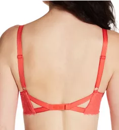 Signature Plunge Underwire Bra Hot Coral 28FF