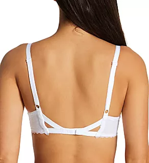 Signature Plunge Underwire Bra White 38DD