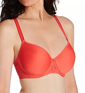 Signature Molded Spacer Underwire Bra Hot Coral 30F