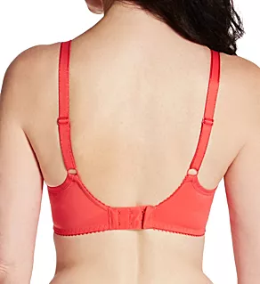 Signature Molded Spacer Underwire Bra Hot Coral 30F