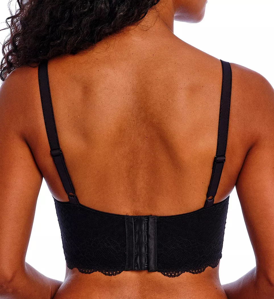Freya Love Note Longline Underwire Bralette Reggiseno con Scollatura a