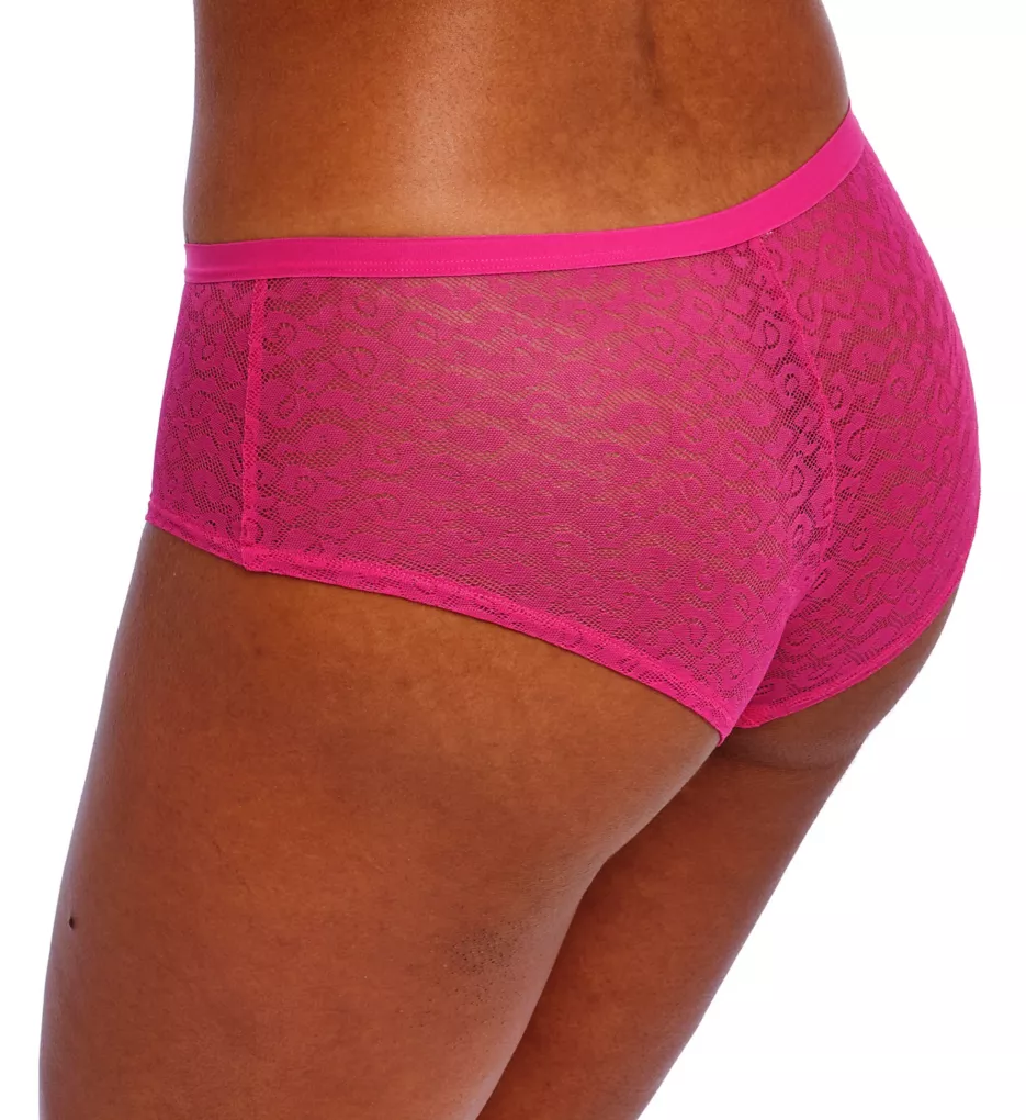 Fancies Hipster Short Panty Hot Pink 2X