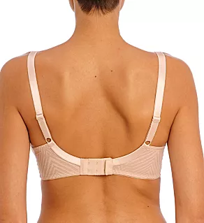 Tailored Underwire High Apex Plunge Bra Natural Beige 38H
