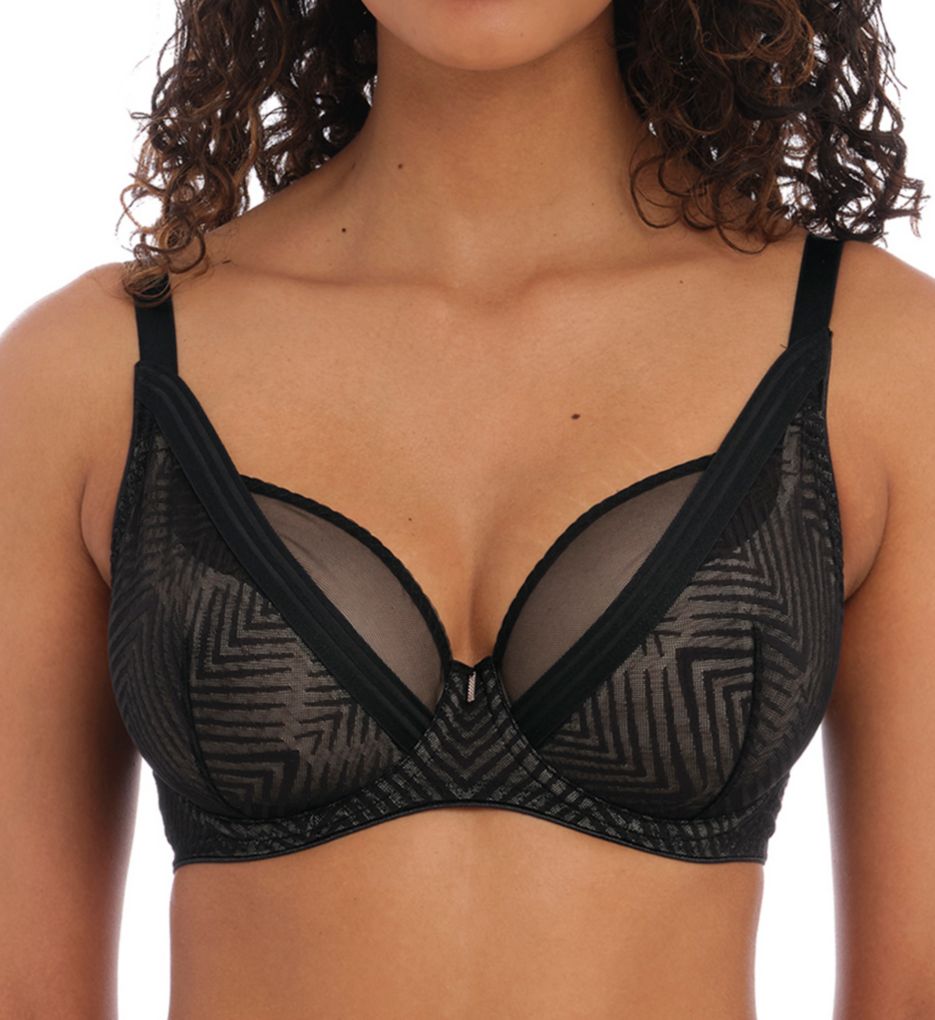 Tailored Underwire High Apex Plunge Bra