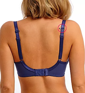 Tailored Underwire Moulded Plunge T-Shirt Bra Dark Sapphire 36GG