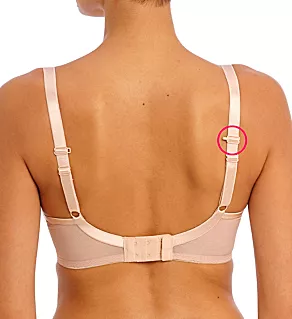 Tailored Underwire Moulded Plunge T-Shirt Bra Natural Beige 28D